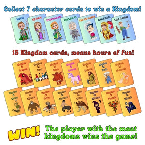 Royal Clash: A Family-Friendly Card Game for 2-6 Players. Guarantees Unforgettable Game Night with Friends and Family. Travel-Friendly, Easy to Learn, Very Engaging, Ideal Gift for All Ages.