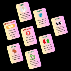 Royal Clash: A Family-Friendly Card Game for 2-6 Players. Guarantees Unforgettable Game Night with Friends and Family. Travel-Friendly, Easy to Learn, Very Engaging, Ideal Gift for All Ages.