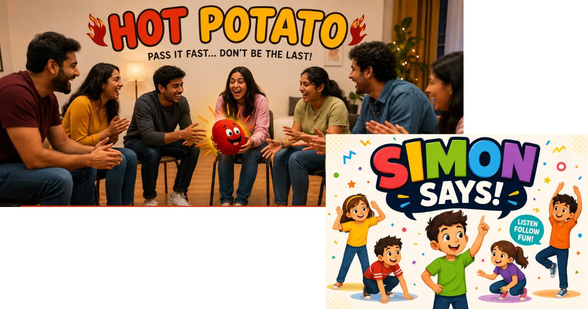 Hot Potato and Simon Says — Classic Games With Modern Twists